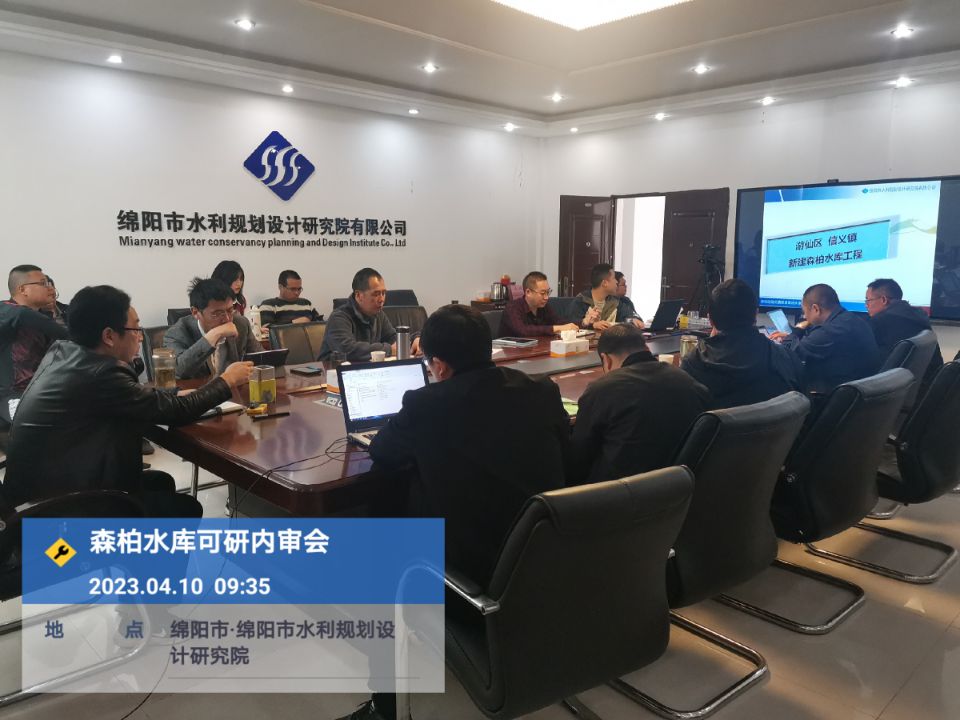 森柏水库可研内审会
